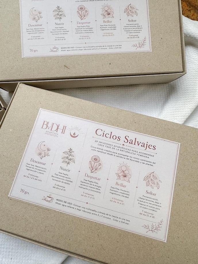 Ciclos salvajes - Blends para acompañar el ciclo de la mujer
