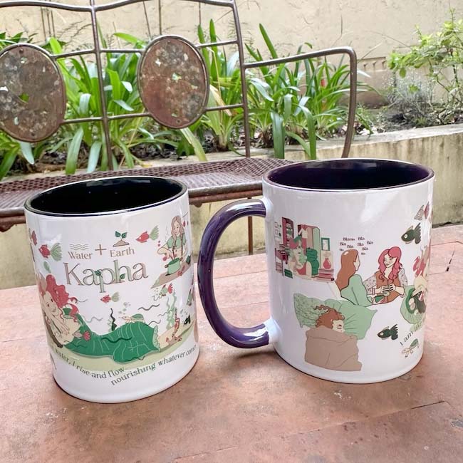 Taza cerámica Kapha