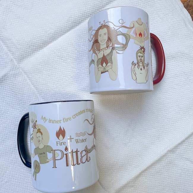 Taza ceramica Pitta