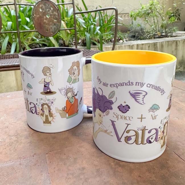 Taza cerámica Vata